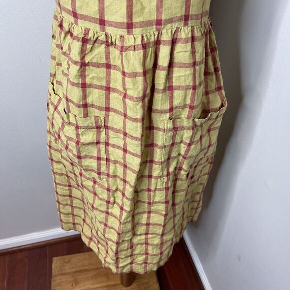 Pyne‎ & Smith Emmeline Pinafore Linen Dress XS - Picture 6 of 10